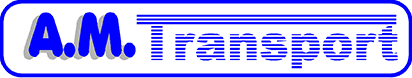 A.M. Transport logo